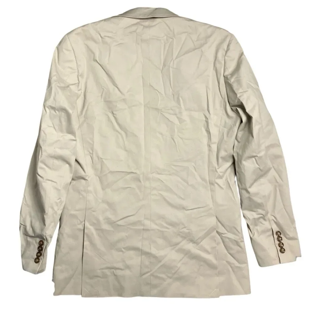 J Crew Men's 40L‎ Thompson Stretch Suit Jacket Stretch Chino Chic Preppy BA491
